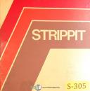 Strippit-Strippit 30 T-SAF, Punching notching Machine Operation & Maintenance Manual 1977-30-T-SAF-01
